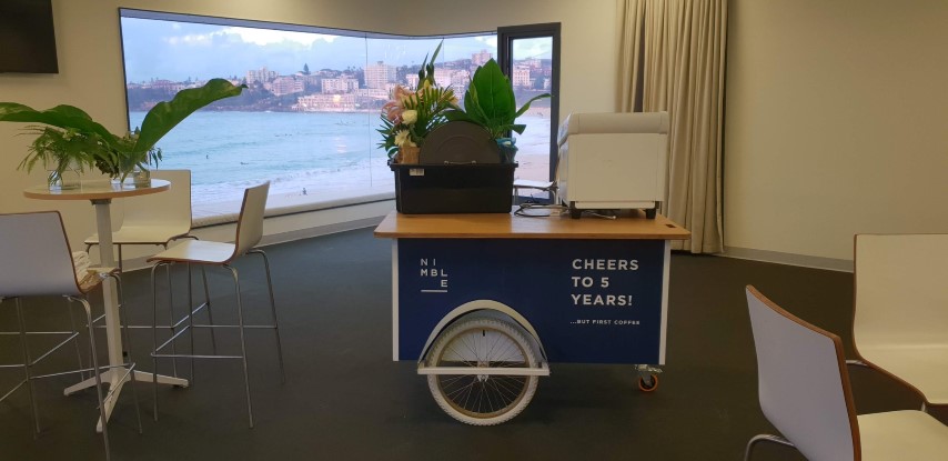 exhibition-cart-sign-bondi-beach