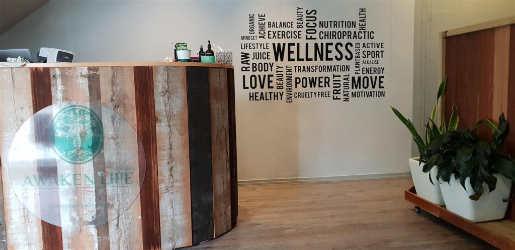 wall-sticker-Awaken Life Chiropractic-bondi-jnc